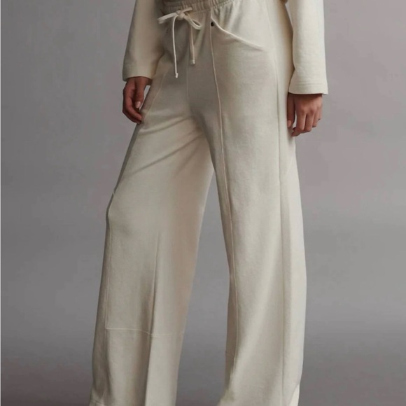 TWP Women's Cream Track Pants - Picture 10 of 14
